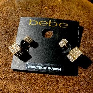 BeBe NEW front/ back earrings!